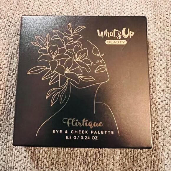 Whats Up Beauty Flirtique Eye & Cheek Palette Eyeshadow & Blush – NEW - Picture 4 of 9